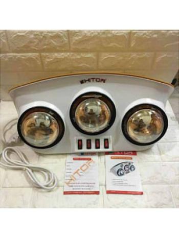 Đèn sưởi nhà tắm Hitop - 3 bóng hồng ngoại HT92