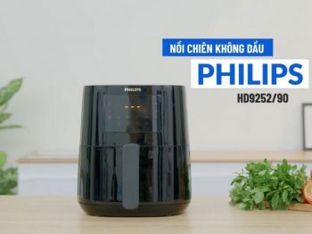 Nồi chiên không dầu điện tử Philips HD9252/90 - hàng chính hãng