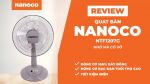 Quạt Bàn Nanoco NTF1207G (Màu xám)