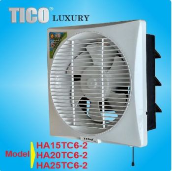 Quạt thông gió gắn tường cao cấp Tico Luxury HA15TC6 ( 1 chiều - 2 chiều)