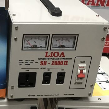 Ổn áp LiOA 2.0KVA SH-2000 II dải 150V-250V 