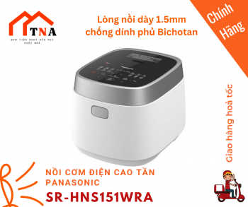 (Mẫu mới 2025) Nồi cơm điện cao tần Panasonic SR-HNS151WRA - Hàng chính hãng