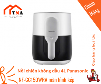 Nồi chiên không dầu Panasonic NF-CC150WRA màn hình kép - Hàng chính hãng bảo hành 12 tháng